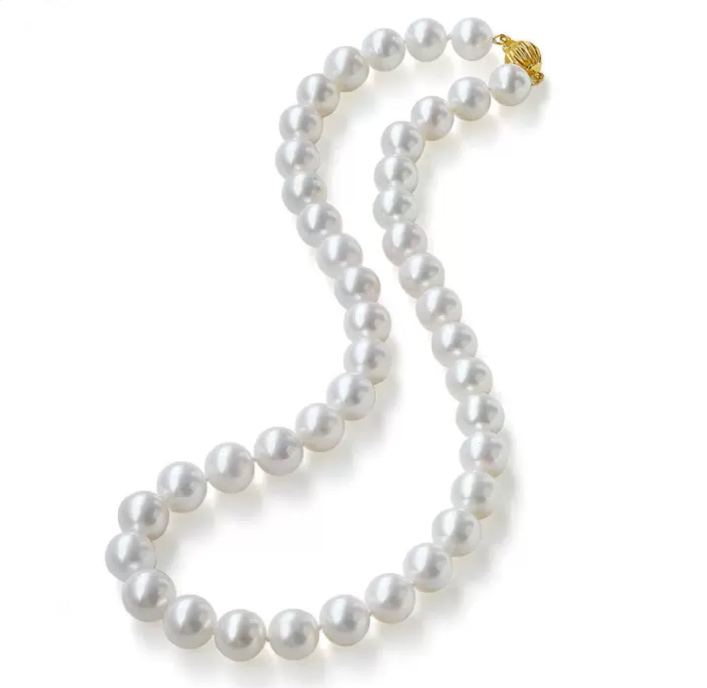 9-10 mm White South Sea Pearl Estelle Necklace
