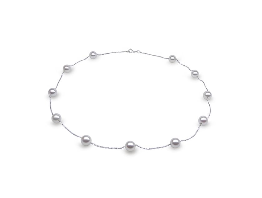 White South Sea Tincup Pearl Hana Necklace