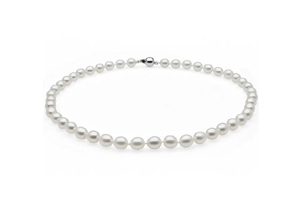 White Drop Freshwater Pearl Adrianna Necklaces