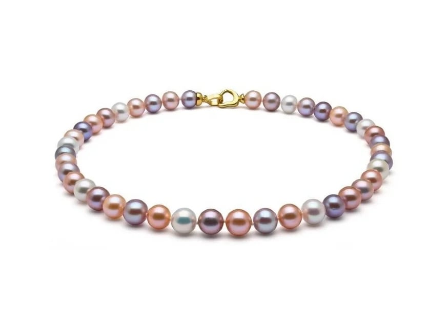 7-8 mm Multicolor Freshwater Pearl Necklace