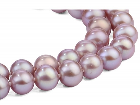 7-8 mm Double Strand Lavender Pearl 