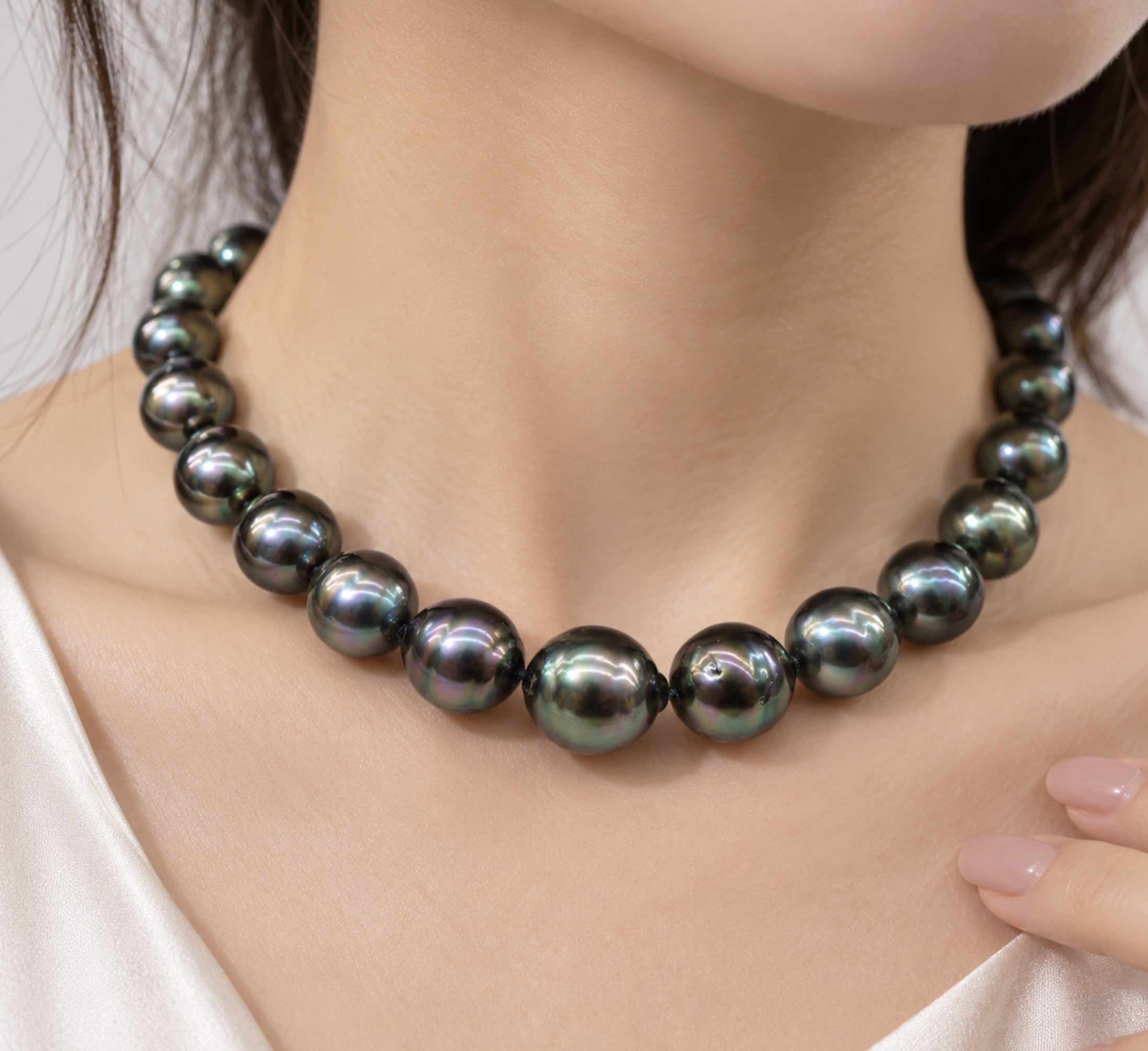 9-11 mm Baroque Tahitian Pearl Priscilla Necklace