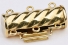 14K Yellow Gold Barrel Clasp