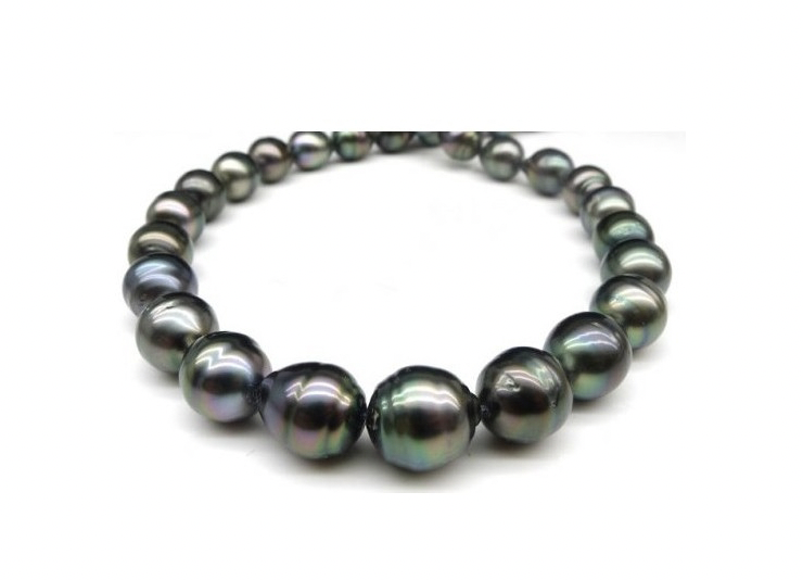 11-13 mm Tahitian Multicolor Baroque Pearl Bracelet