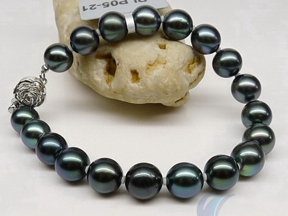 9-11 mm Tahitian Black Pearl Bracelets