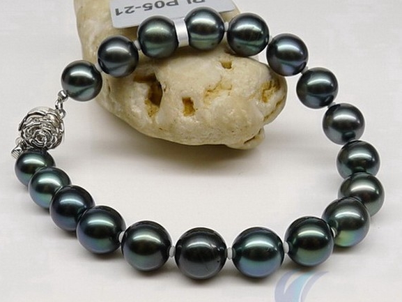 9 11 mm Tahitian Black Pearl Bracelets PLP05 21 559.99