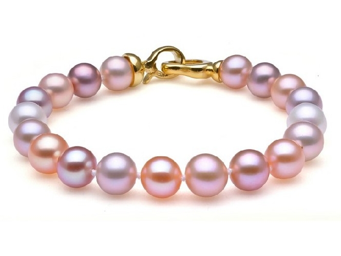 9-10 mm Multicolor Freshwater Pearl Bracelet