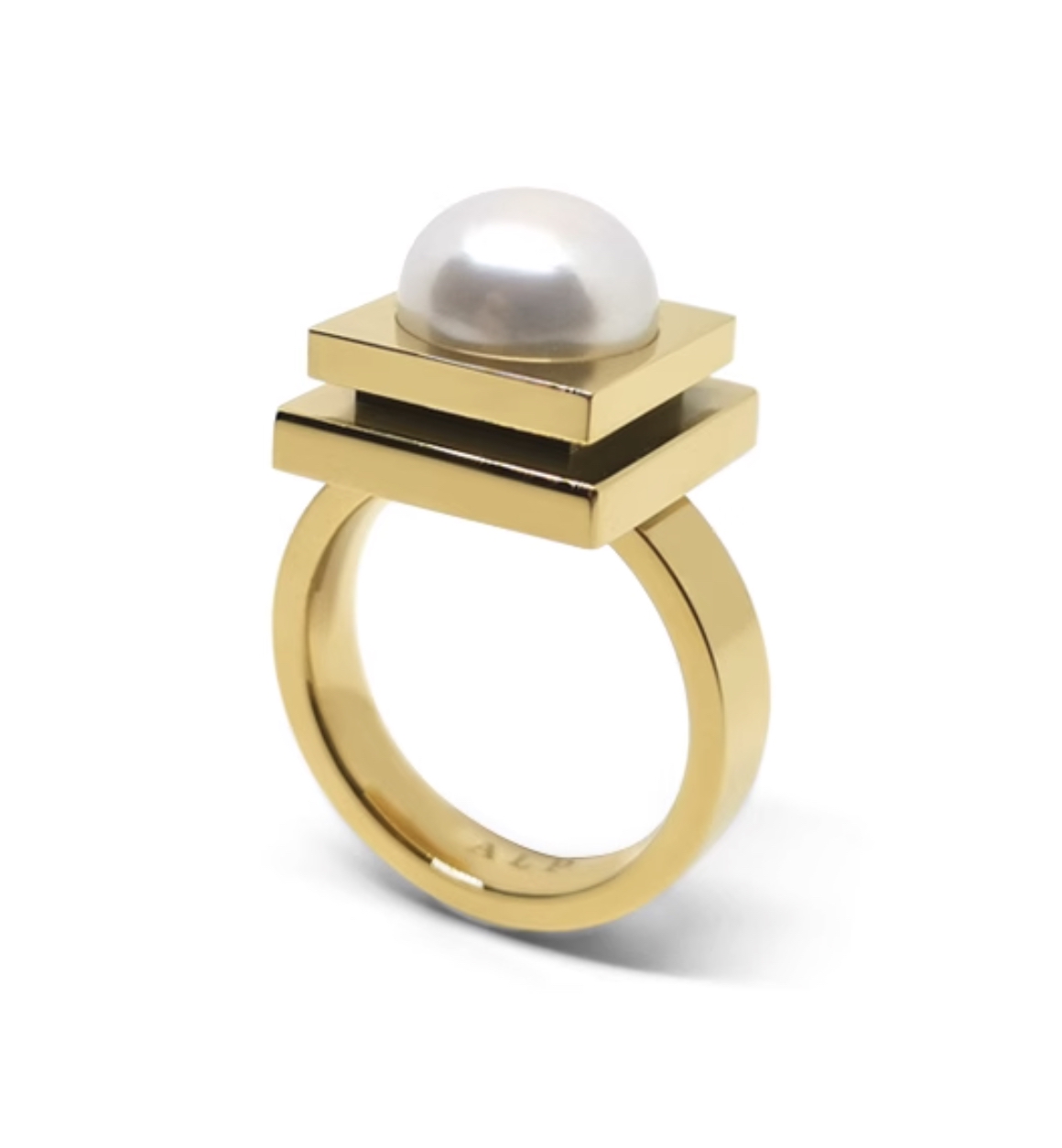 South Sea Pearl Morgan Ring 18K Gold
