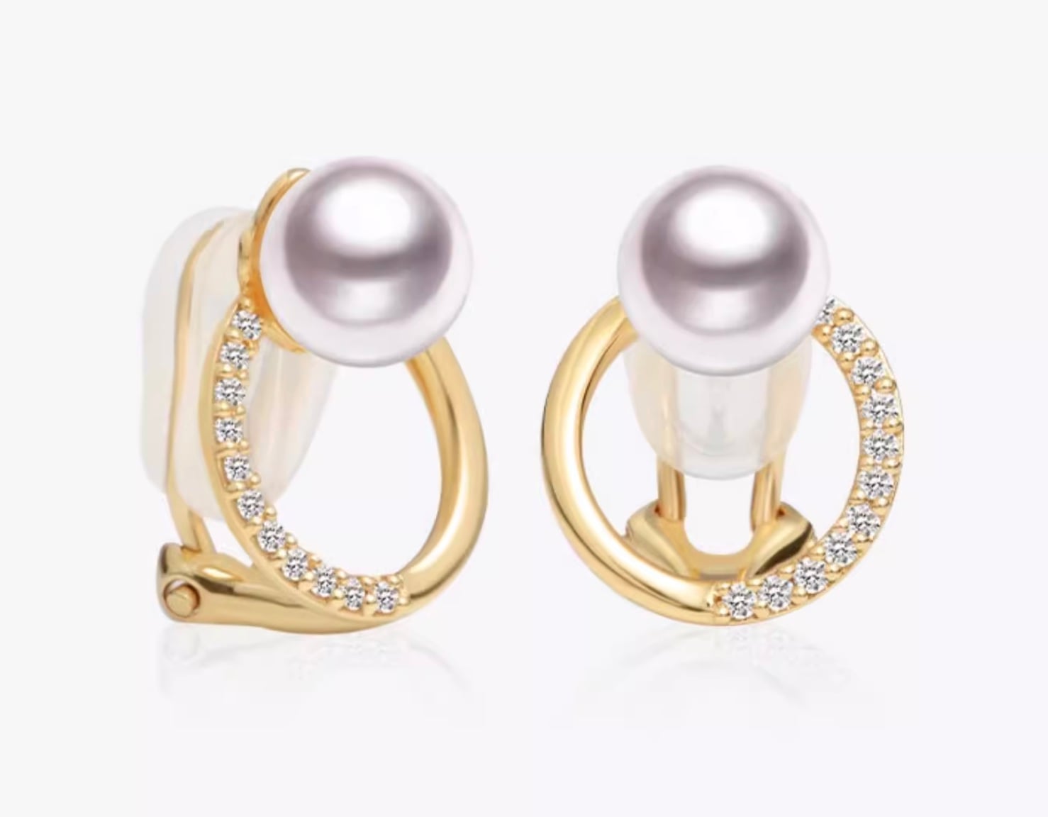 South Sea Pearl and Diamond Ainhoa Earrings