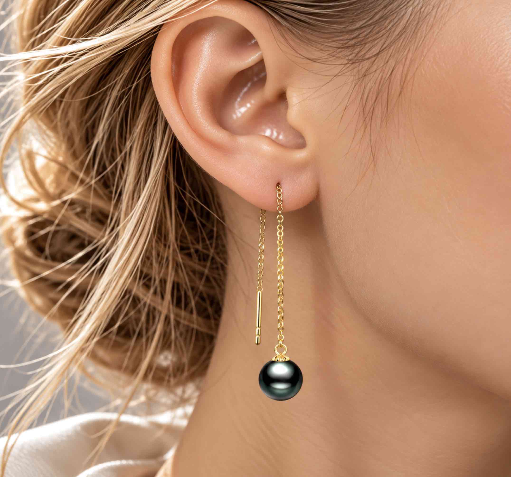 Luca Tahitian Pearl Earrings