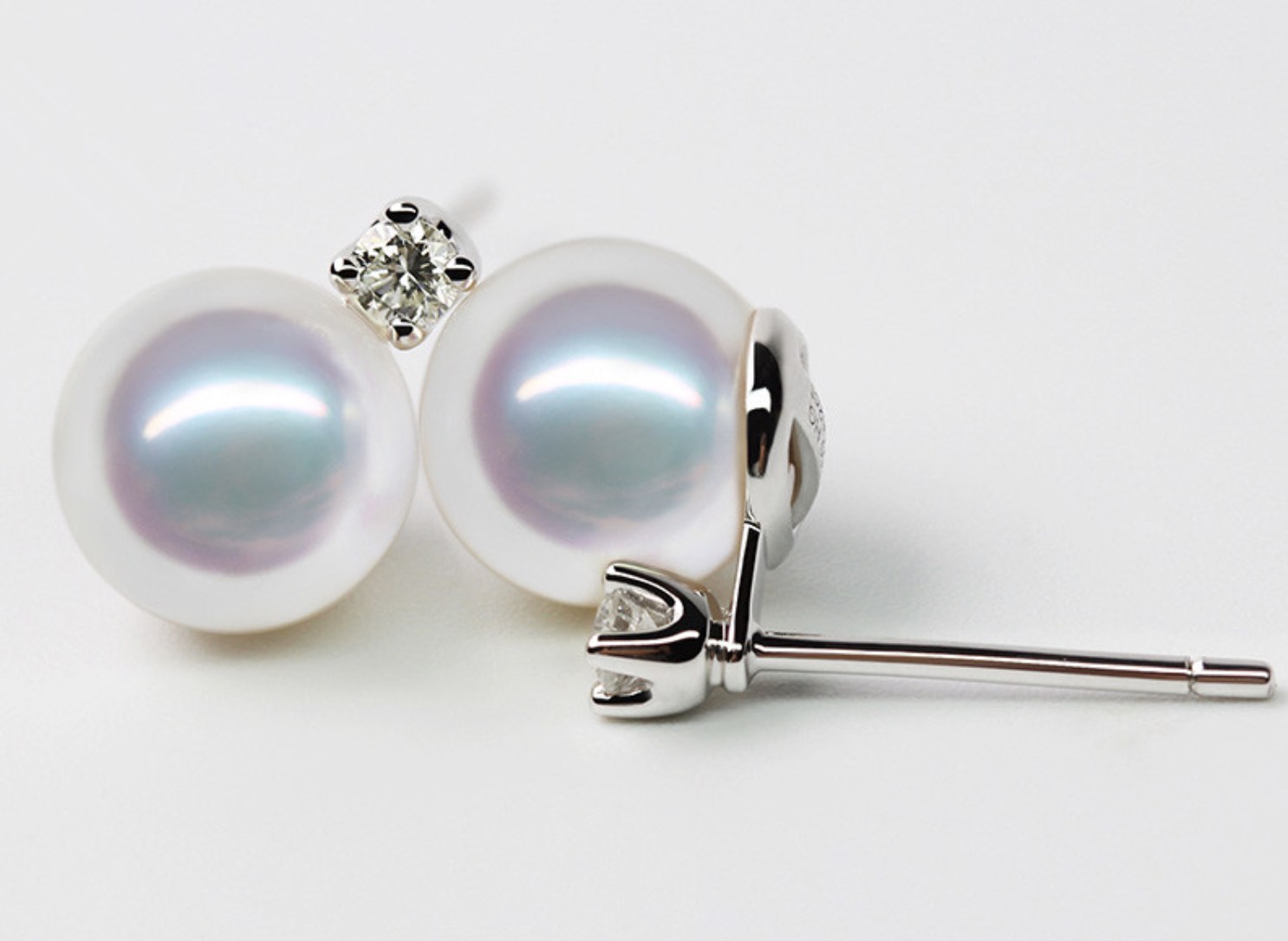 Akoya Pearl and Diamond Yamileth Earrings