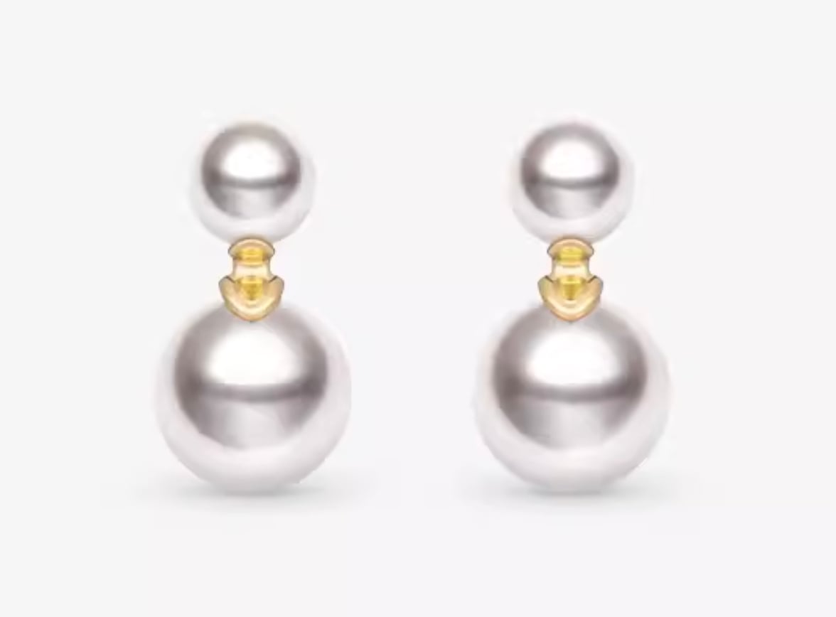 South Sea and Akoya Pearl Avalynn Earrings