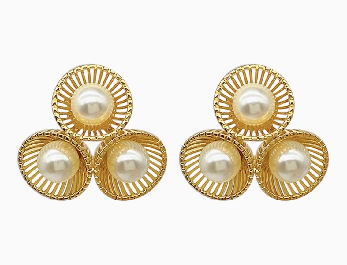 18K Gold South Sea Pearl Kaia Earrings