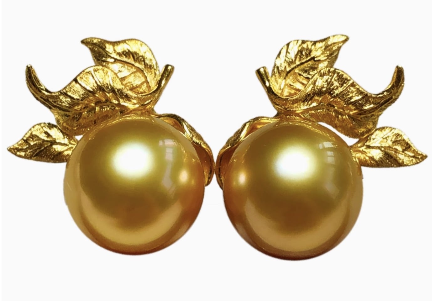 18K Gold South Sea Pearl Aubrey Earrings