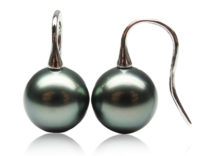 Tahitian Pearl Dangle Earrings