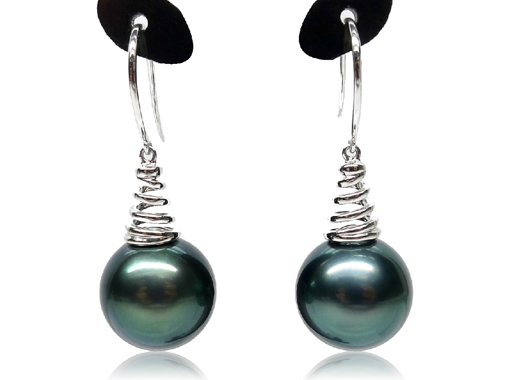 Aimee Tahitian Pearl Earrings