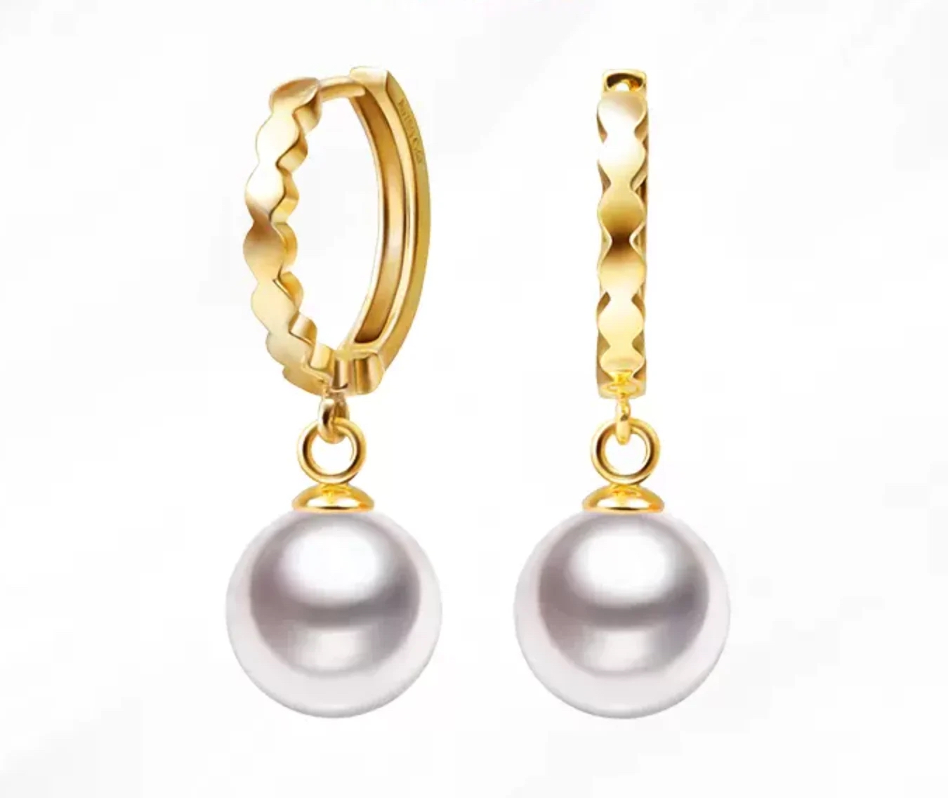 South Sea Pearl Hook Lakelyn Earrings
