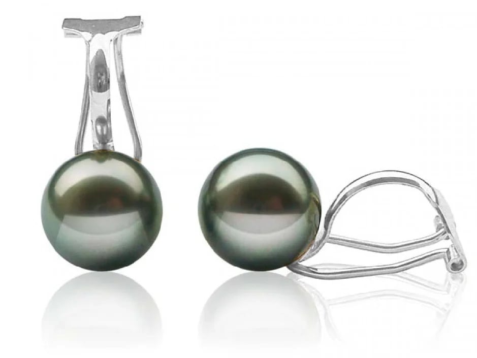 Clip-On Tahitian Pearl Madisyn Earrings