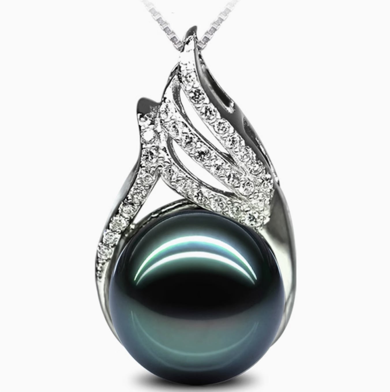 14K Gold Tahitian Pearl Kamryn Pendant