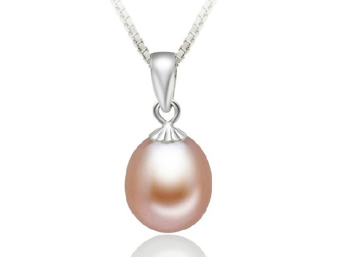 Helen Pink/Peach Freshwater Pearl Pendants Helen Pink/Peach Freshwater Pearl Pendants