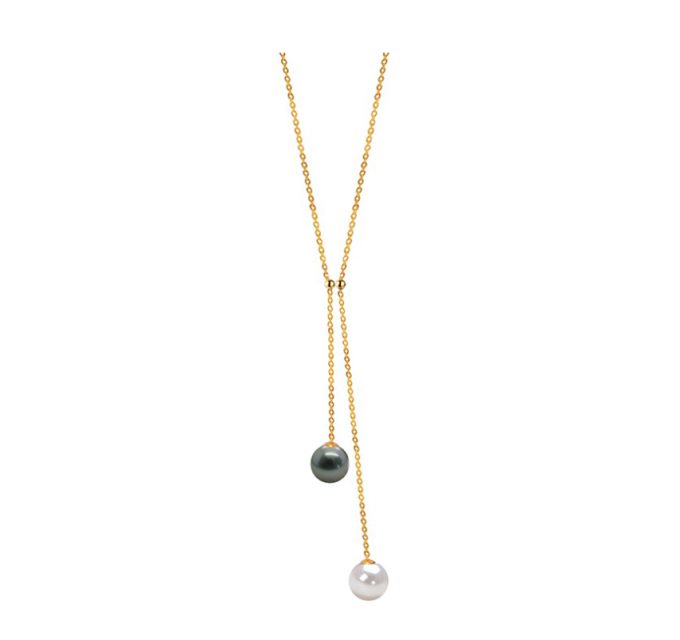 Tahitian and South Sea Pearl Flora Necklace