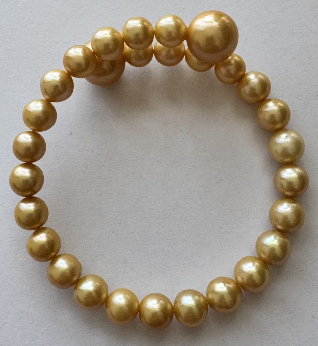 Golden South Sea Pearl Bracelet