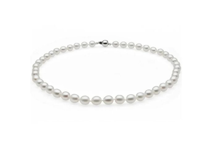 White Drop Freshwater Pearl Adrianna Necklaces