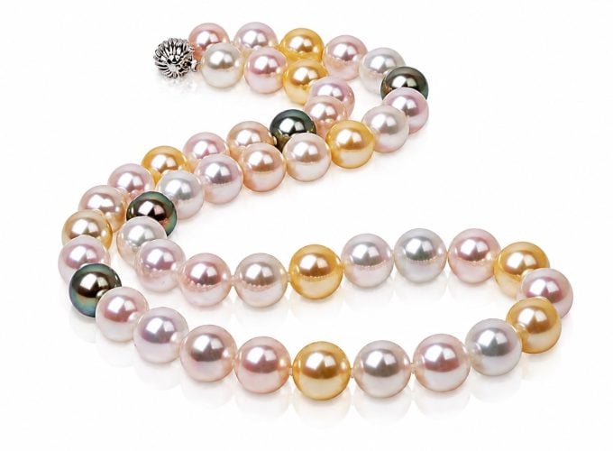 8-8.5 mm Akoya South Sea & Tahitian Pearl Necklace