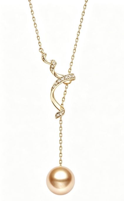 South Sea Pearl and Diamonds Siena Necklace