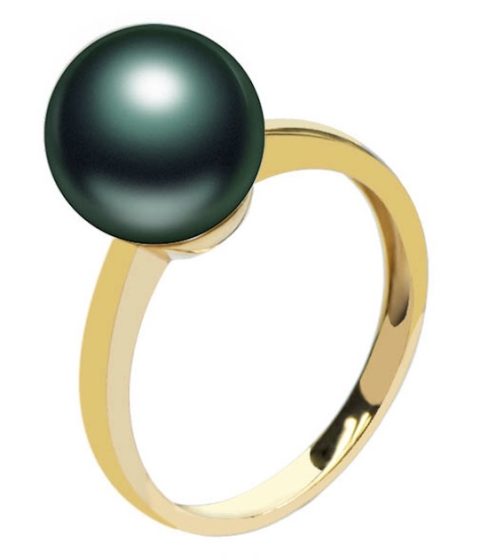 14K/18K Gold Sofia Tahitian Pearl Ring