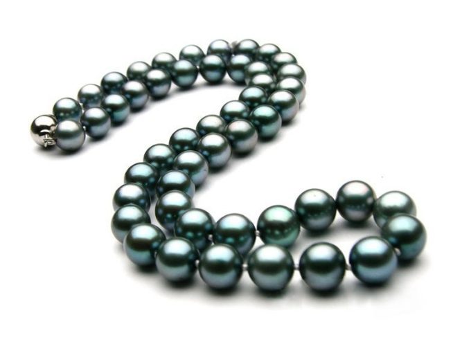 6-6.5 mm Peacock Akoya Pearl Necklace