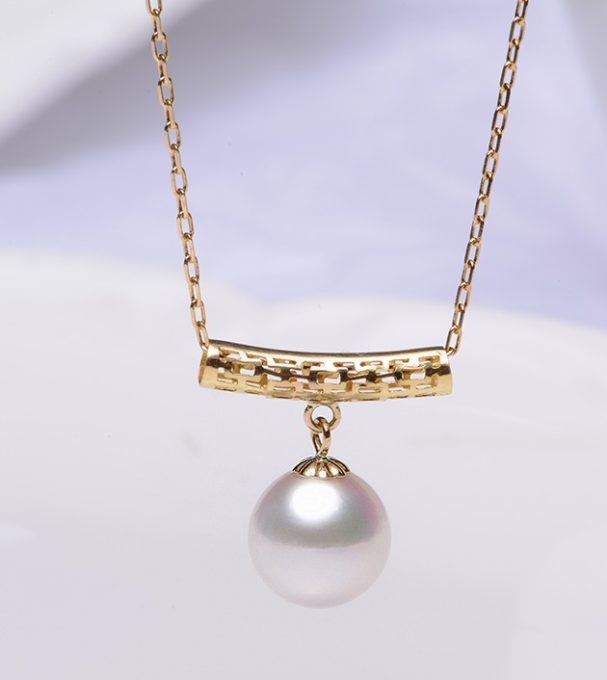 Akoya Pearl Jovie Necklace 18K Gold