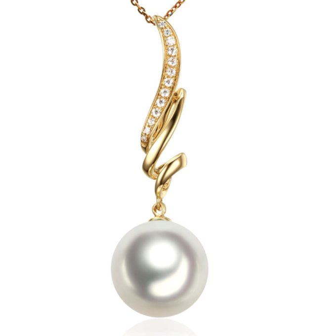 14K Gold South Sea Pearl Sadie Pendant