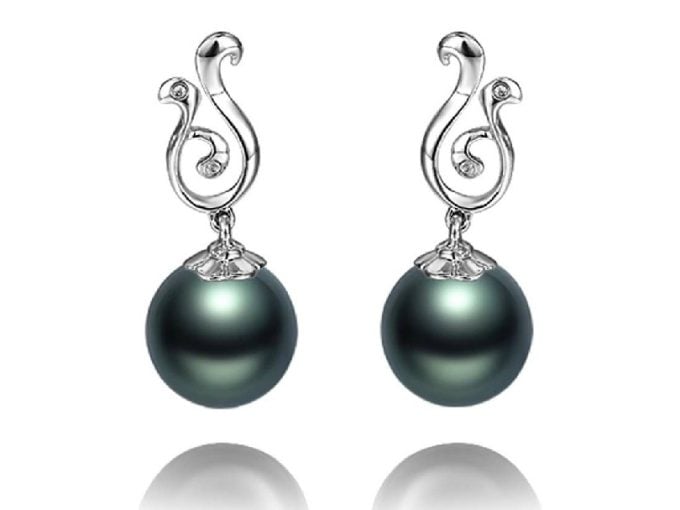 Honorine Tahitian Pearl Earrings