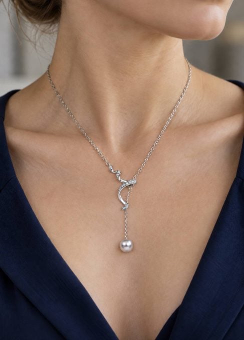 South Sea Pearl and Diamonds Siena Necklace