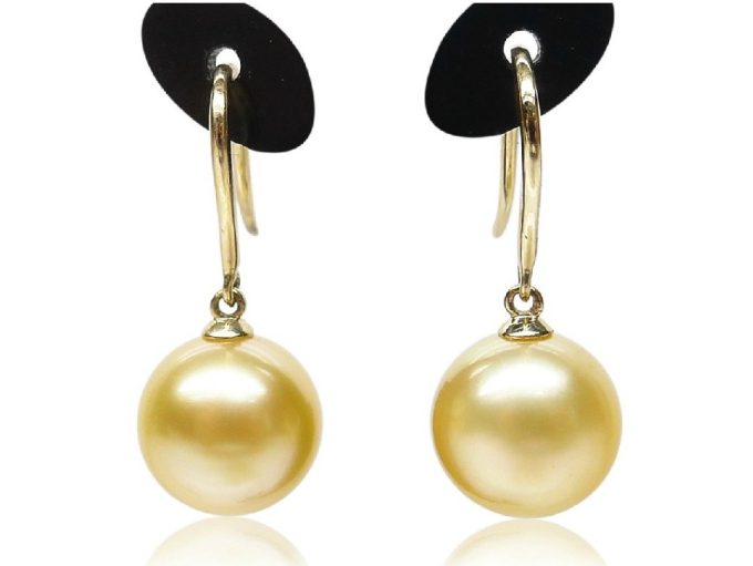 9-16 mm South Sea Pearl Dangle Earring