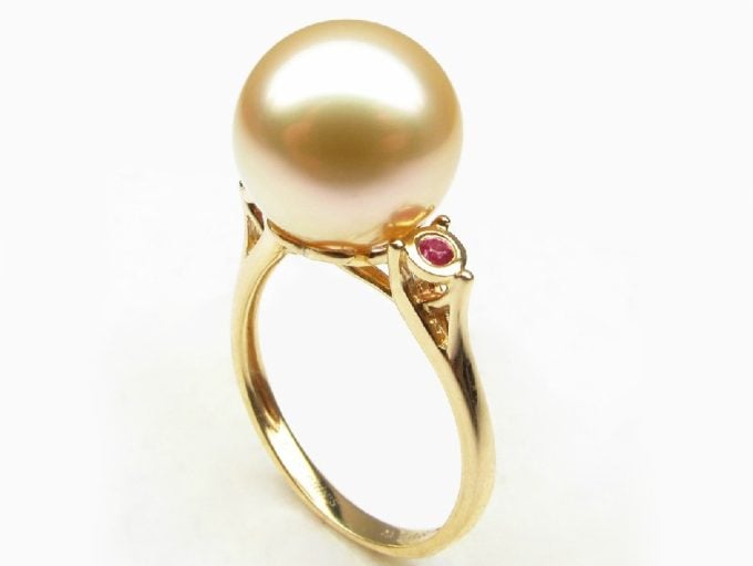 Mariette South Sea Pearl and Diamond Ring