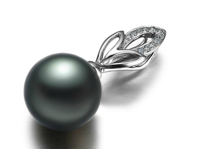 Tahitian Pearl Ivory Pendant
