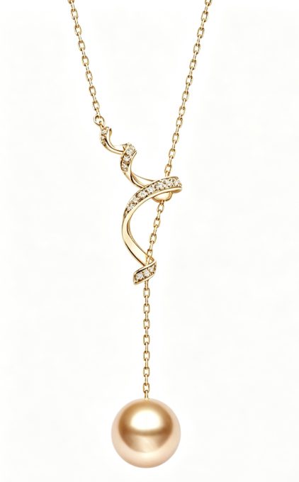 South Sea Pearl and Diamonds Siena Necklace
