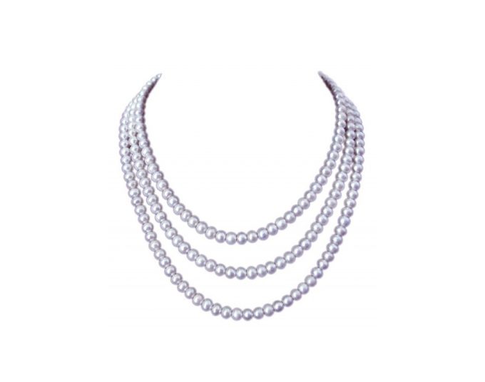 Triple Strand 6-6.5 mm Akoya Pearl Necklaces