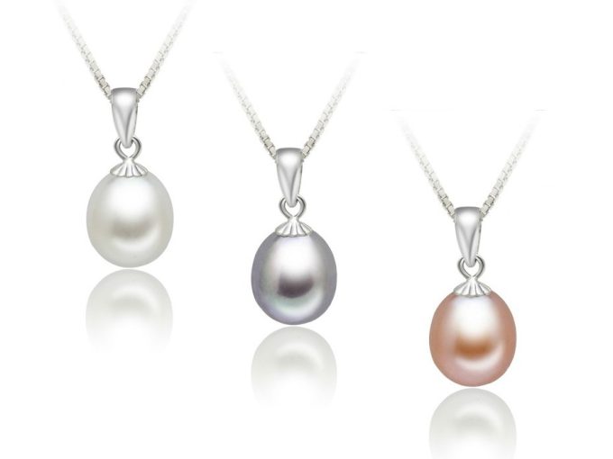 Helen White Freshwater Pearl Pendants