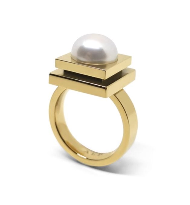South Sea Pearl Morgan Ring 18K Gold
