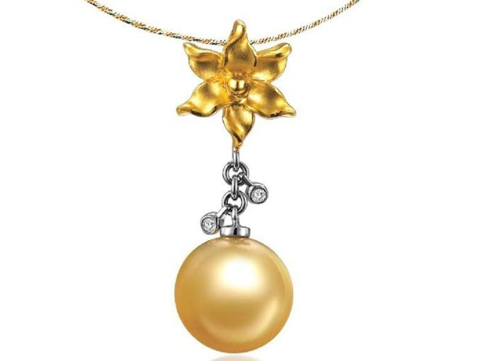 Two-Tone South Sea Pearl Lylah Pendant
