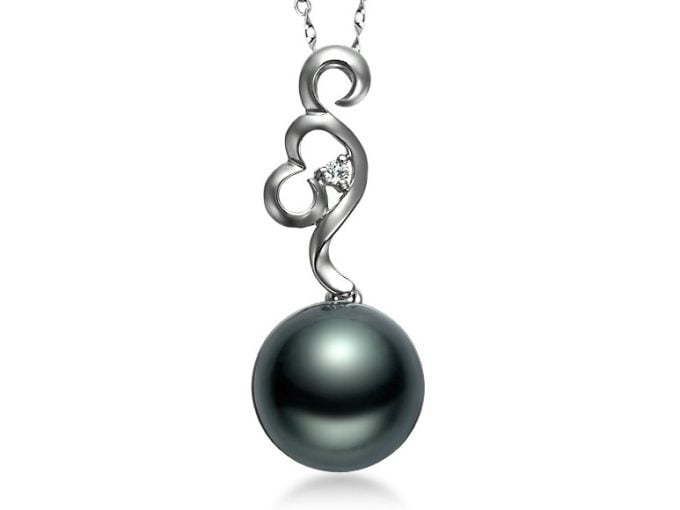 Black Tahitian Pearl Kenzie Pendant