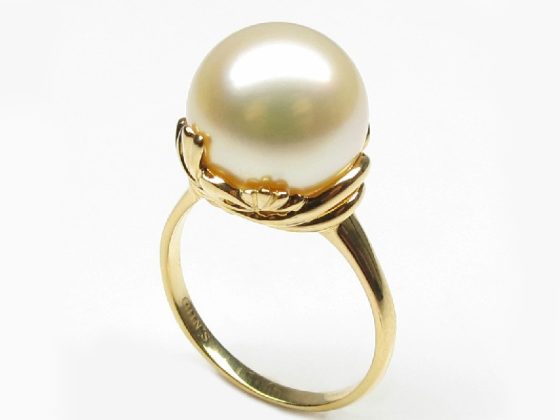 South Sea Pearl Pandora Ring