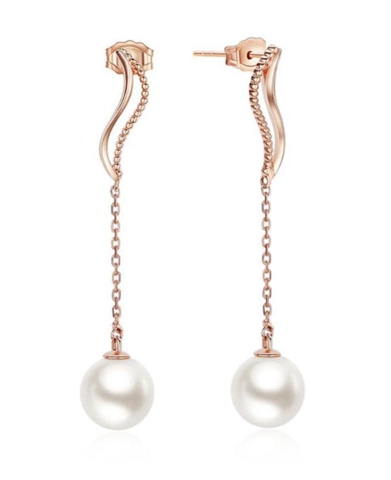 South Sea Pearl and Diamond Magdalena Earrings
