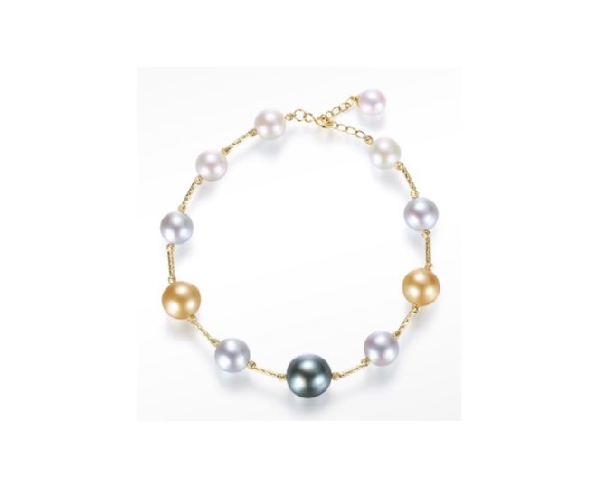 South Sea Tahitian Pearl Yareli Tincup Bracelet