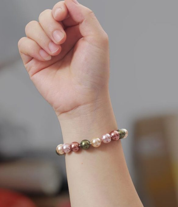 Tahitian South Sea and Freshwater Multicolor Pearl Thalia Bracelet