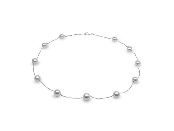 White South Sea Tincup Pearl Hana Necklace