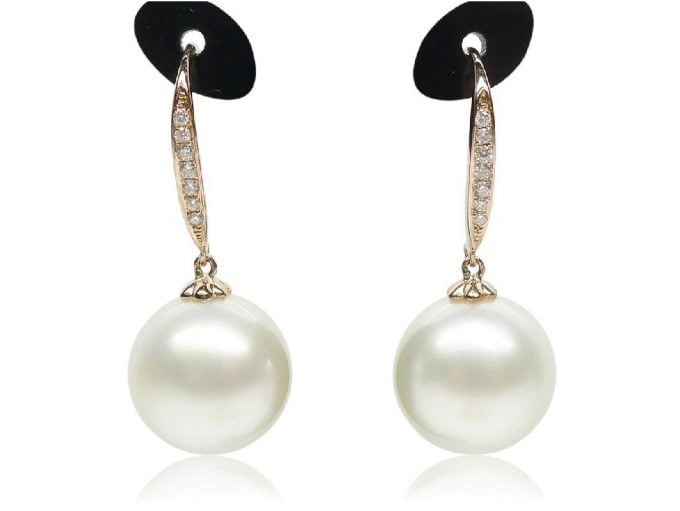 Akoya Pearl Justice Earrings 14K Yellow Gold